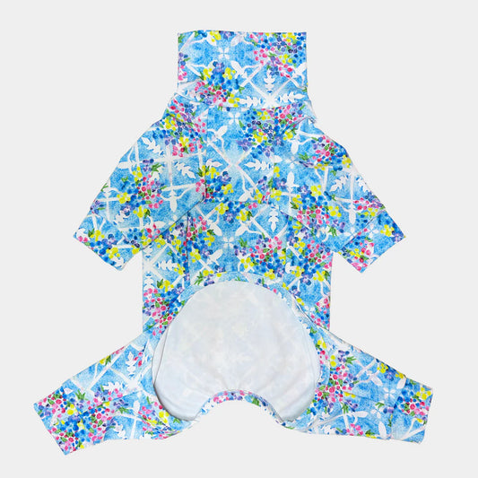 Multi Protect Suit –Aqua Bouquet