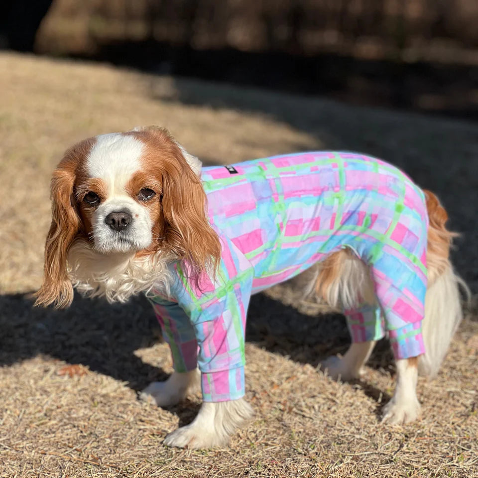 Multi Protect Suit – Pink Plaid