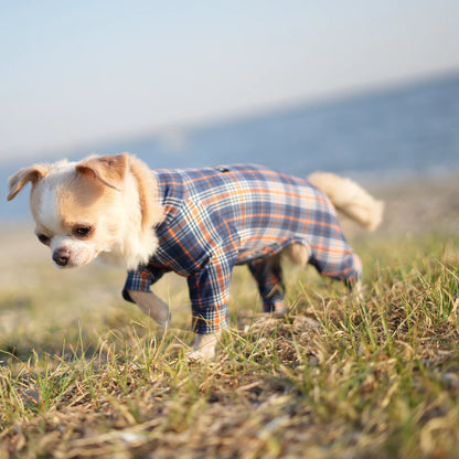 Multi Protect Suit – Orange Tartan