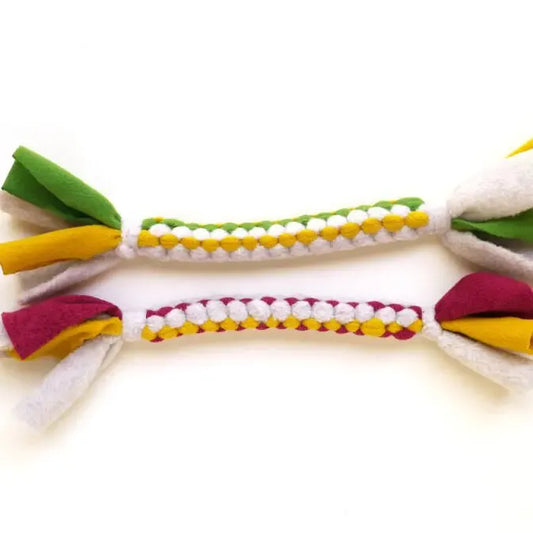 Made in Japan Fleece Rope Dog Toy (S)