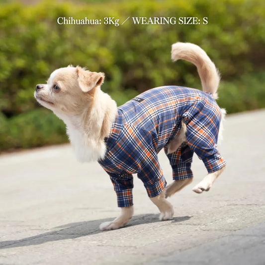 Multi Protect Suit – Orange Tartan